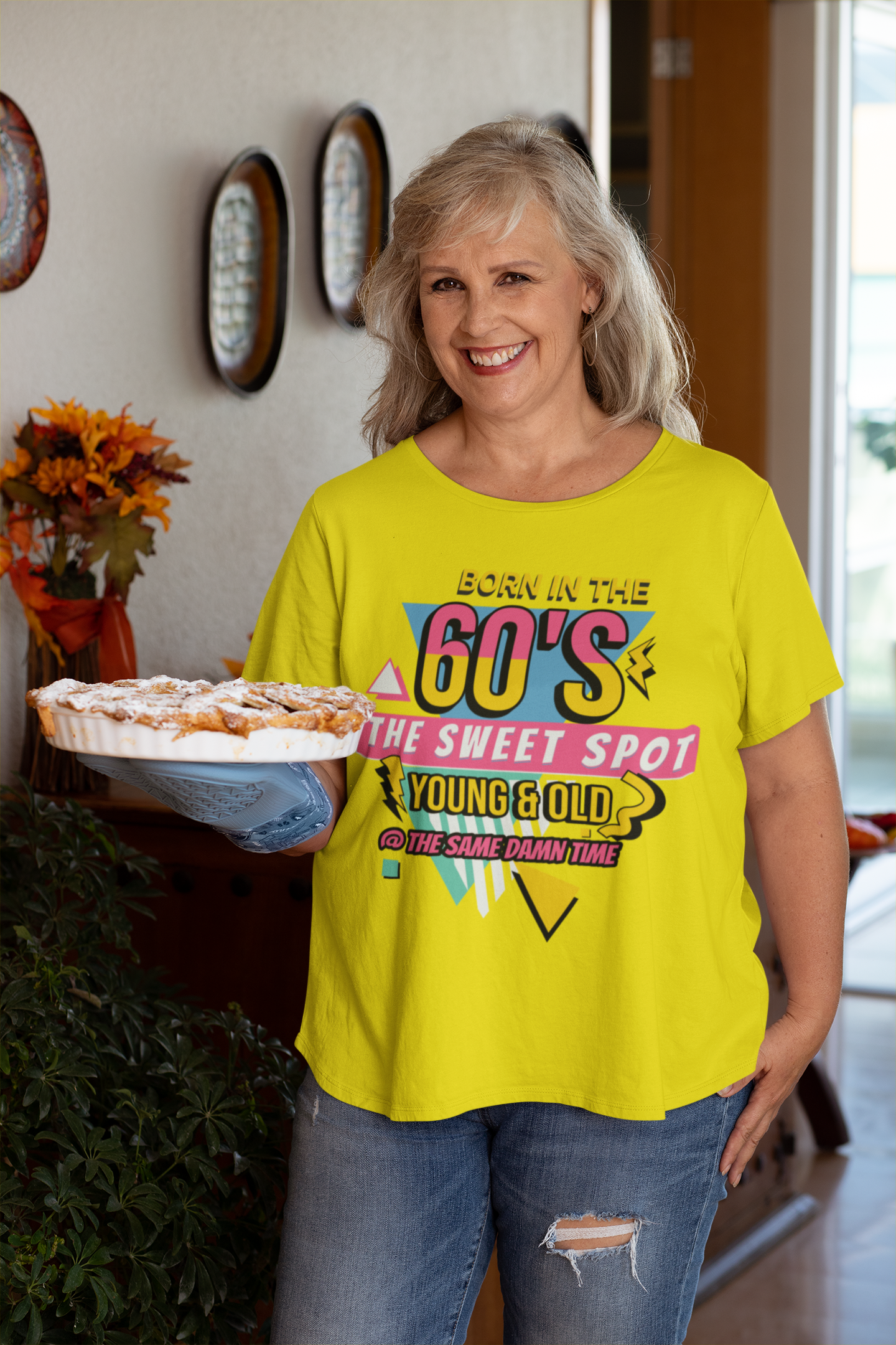 Retro 60s Birthday Tee, Fun Gift for 60th Birthday Celebration, Vintage Style Unisex Cotton T-shirt, Perfect for Nostalgia Lovers, [...]