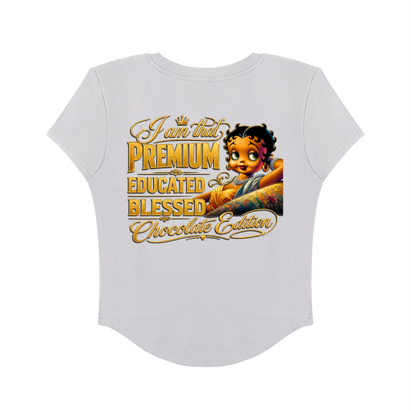 Women's Paneled Crop T-Shirt