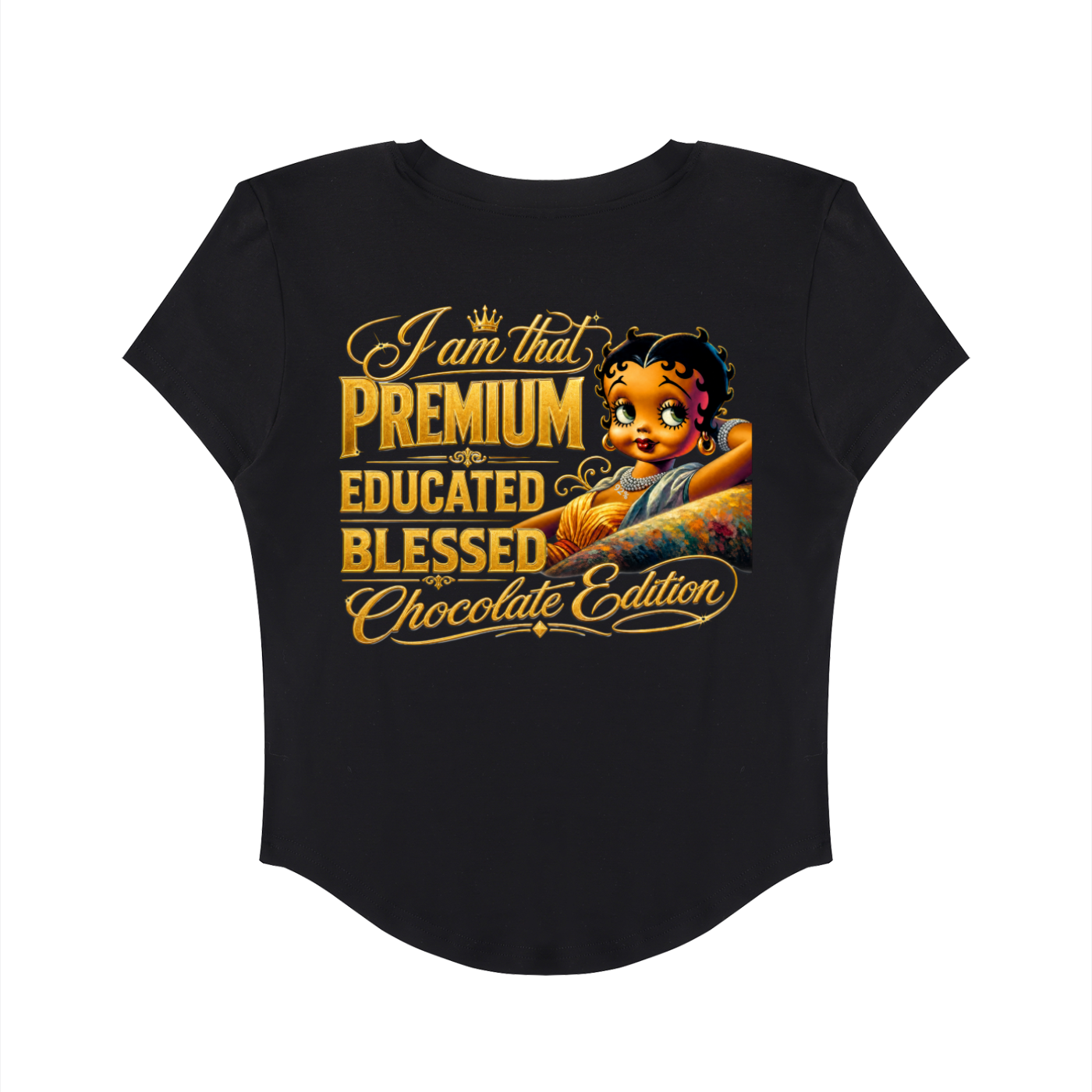 Women's Paneled Crop T-Shirt