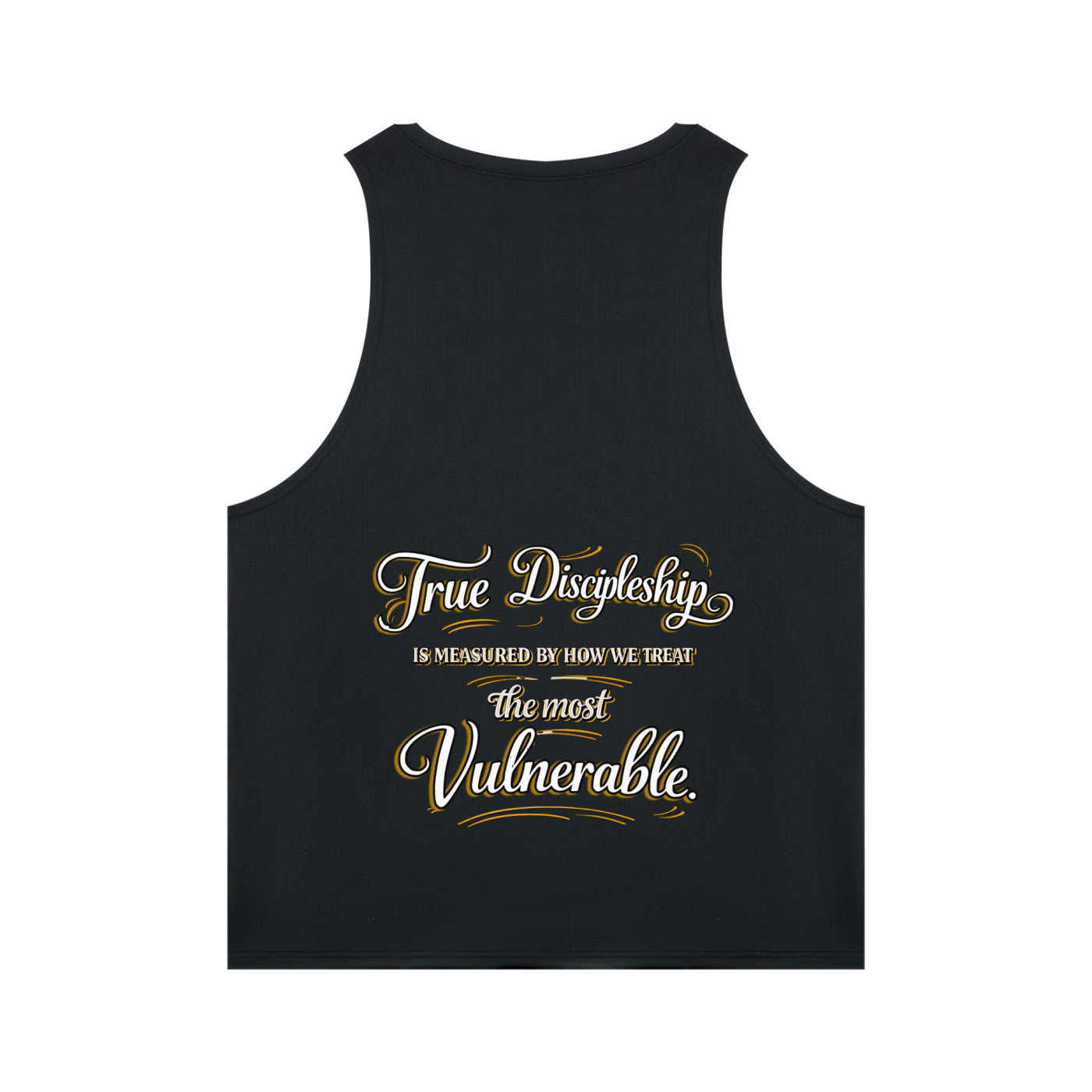 Kindness Matthew 25:40 – Men's Graphic Performance Tank Top