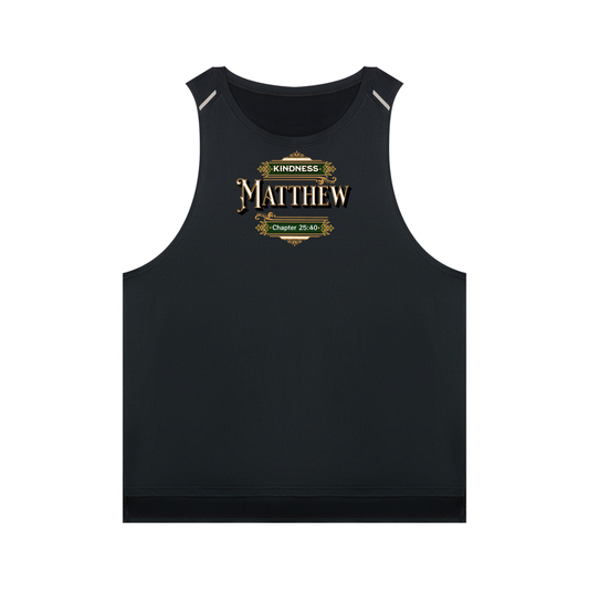 Kindness Matthew 25:40 – Men's Graphic Performance Tank Top