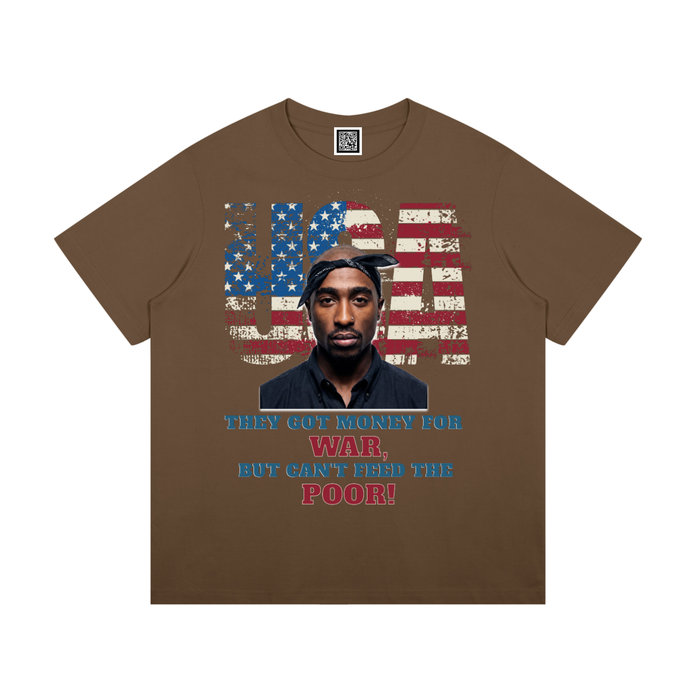 2Pac Unisex Mid-Weight Cotton T-Shirt