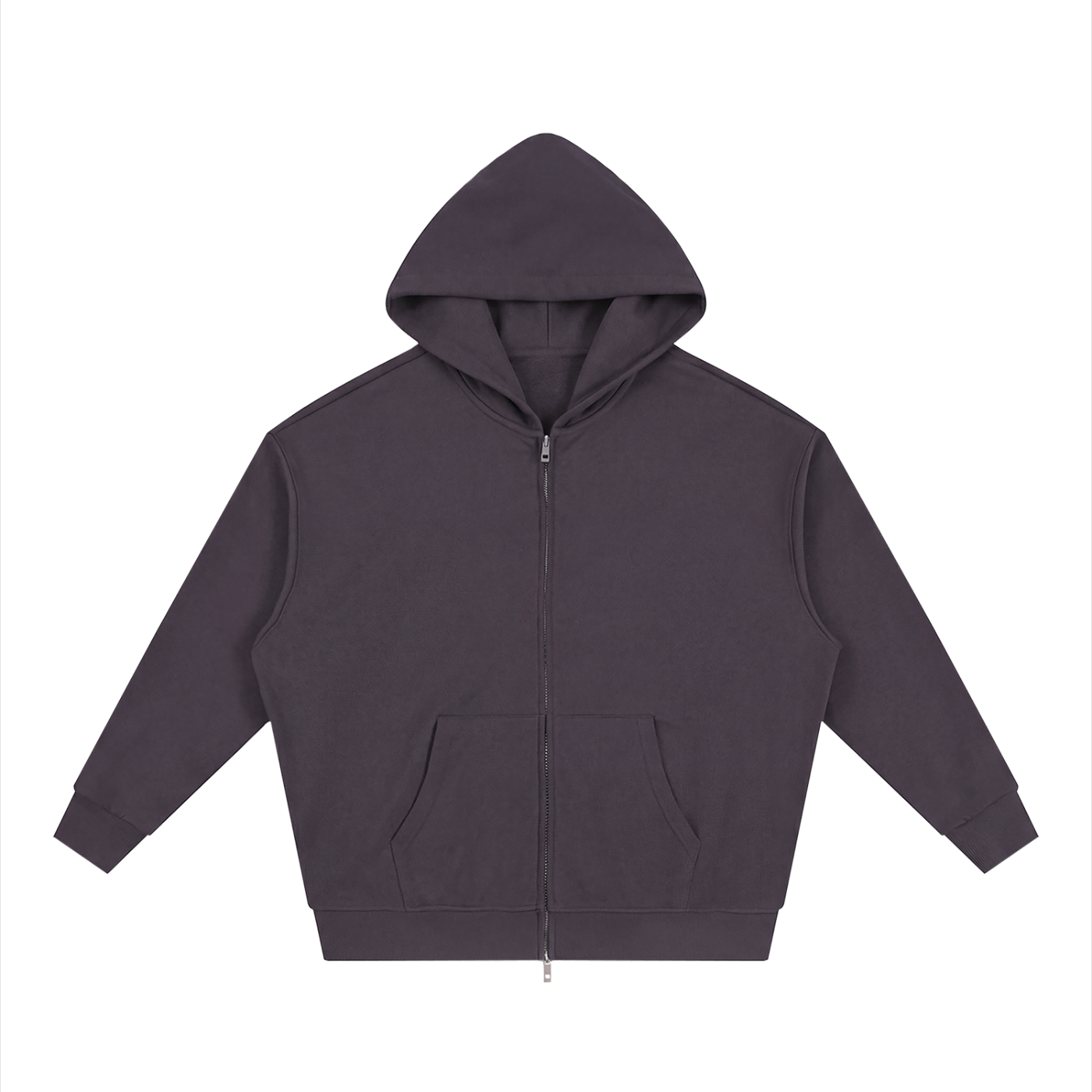 "Track Star" Unisex Full-Zip Drop Shoulder Hoodie