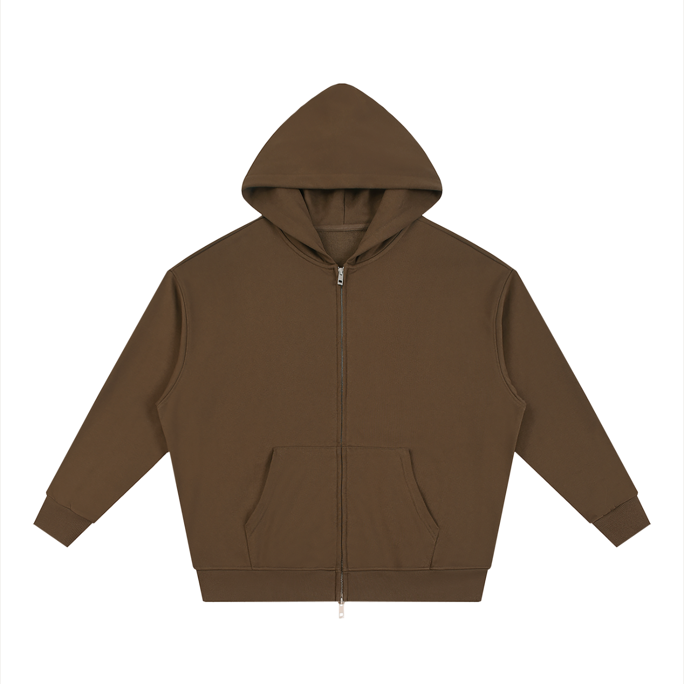 "Track Star" Unisex Full-Zip Drop Shoulder Hoodie