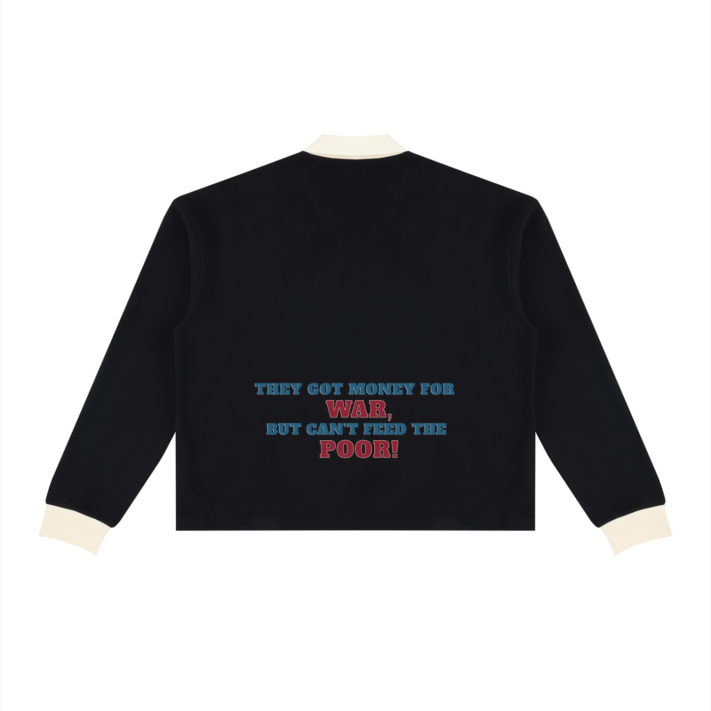Unisex Color Block Long Sleeve Sweatshirt