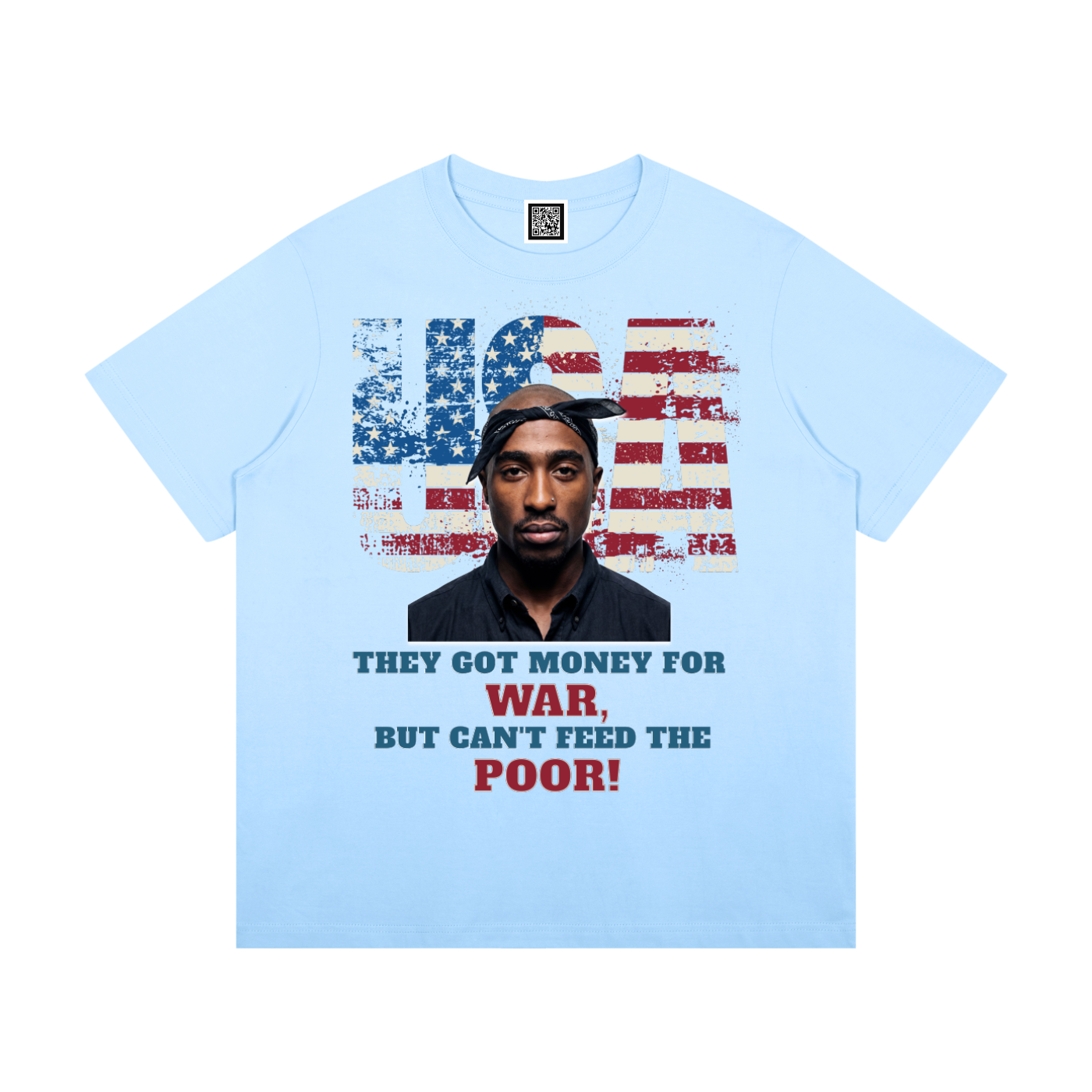 2Pac Unisex Mid-Weight Cotton T-Shirt
