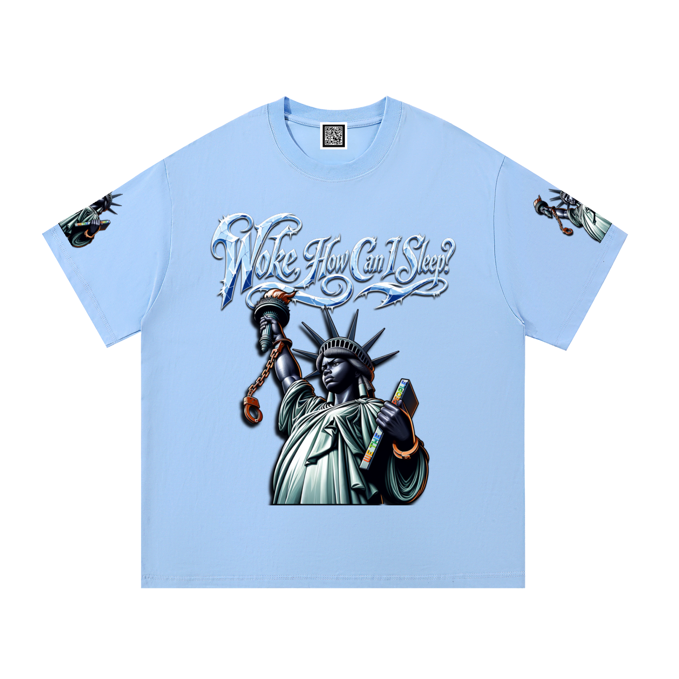 "Woke" Unisex Essential Cotton Graphic T-Shirt