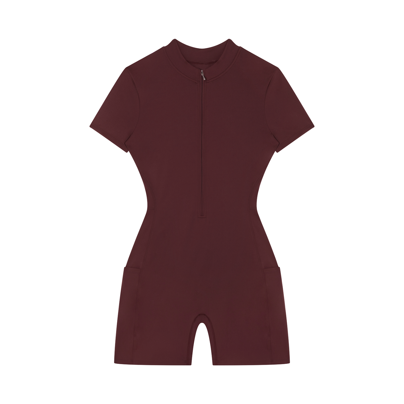 "I'm One Of One" Women's Quarter-Zip Short Sleeve Romper