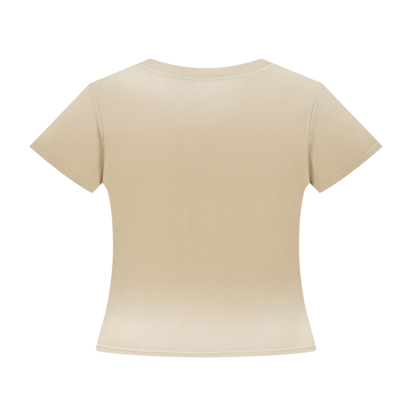 When You Know Better, You Do Better – 92% Women's Sunfade Washed Bodycon Crop T-Shirt