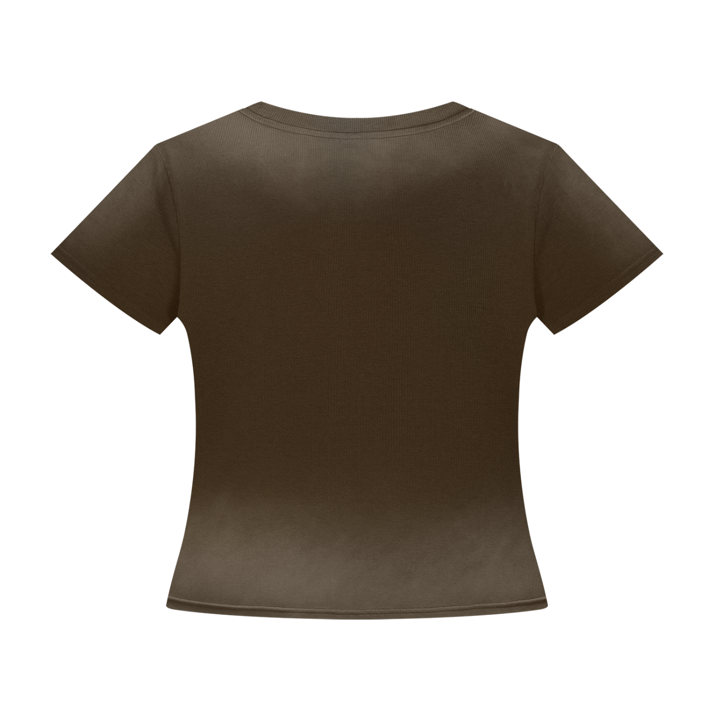 When You Know Better, You Do Better – 92% Women's Sunfade Washed Bodycon Crop T-Shirt