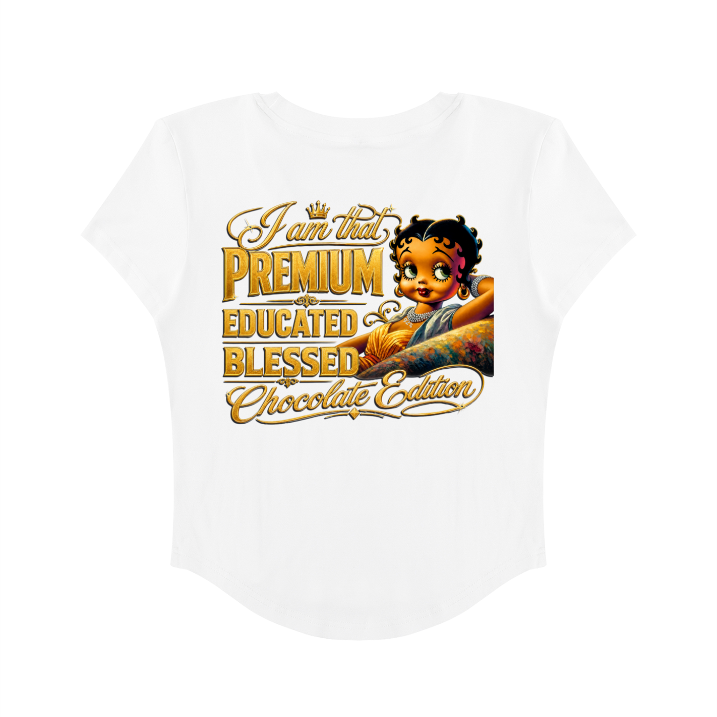 Women's Paneled Crop T-Shirt