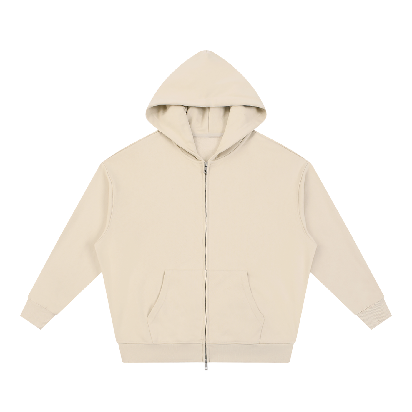 "Track Star" Unisex Full-Zip Drop Shoulder Hoodie