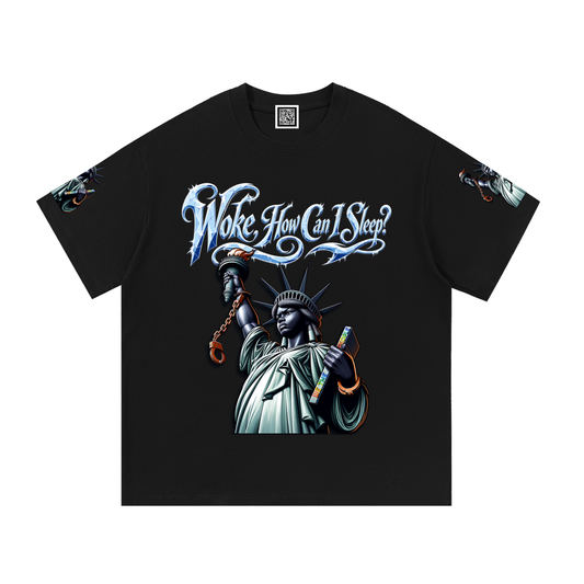 "Woke" Unisex Essential Cotton Graphic T-Shirt
