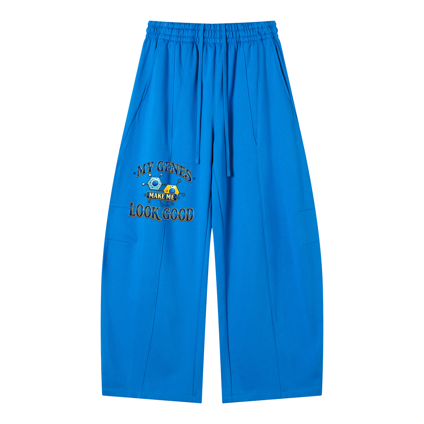 Heavyweight Wide Leg Panel Sweatpants
