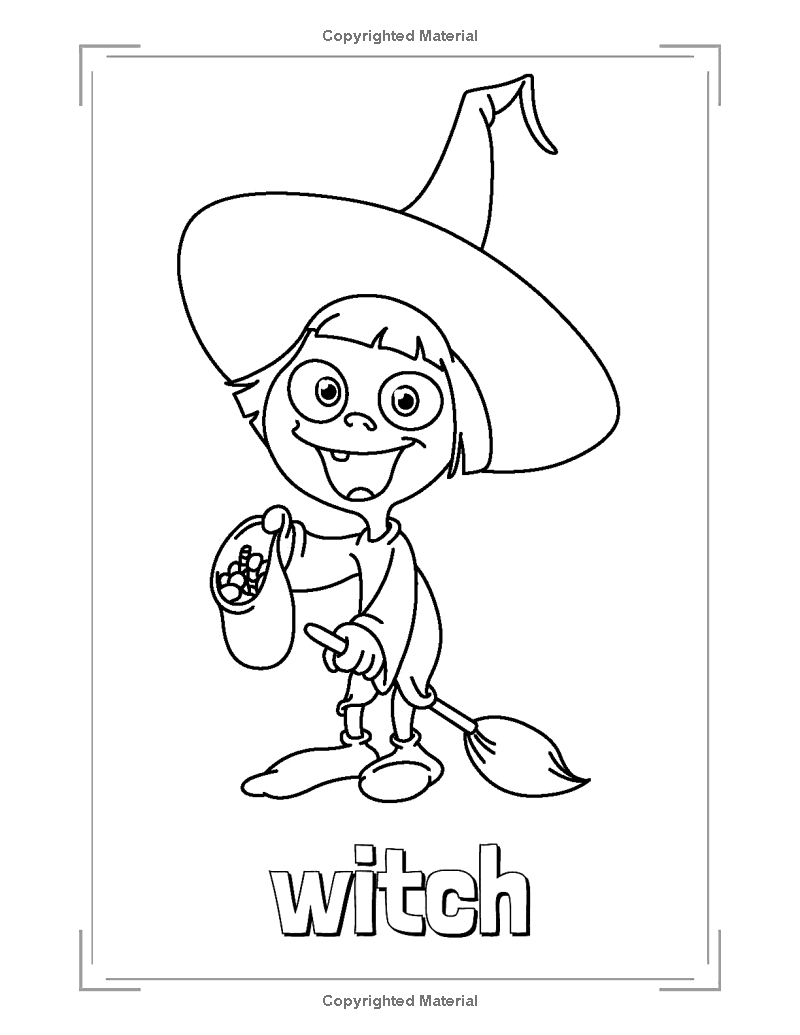 Halloween Activity Workbook for Kids: Coloring, Alphabets, Numbers, Cutting, & more